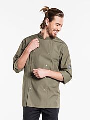 Chaud Devant Bsx Chef Jacket Hilton Poco Dark Olive L