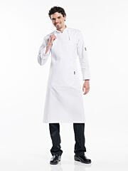 Chaud Devant Bib Apron White W75 X L100