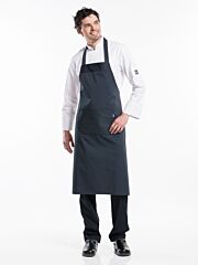 Chaud Devant Bib Apron Antra W75 X L100