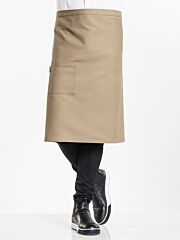 Chaud Devant Bib Apron Nordic Clay W90 X L65