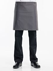 Chaud Devant Bib Apron Grey W100 X L50