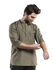 Chaud Devant Chef Jacket Bujutsu Green Maat L