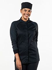 Chaud Devant Chef Jacket Lady Sorella Ufx Black Mt Xs