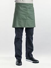 Chaud Devant Sloof Apron Base Moss Green W100-L45