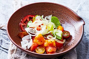 Gemengde tomaten salade